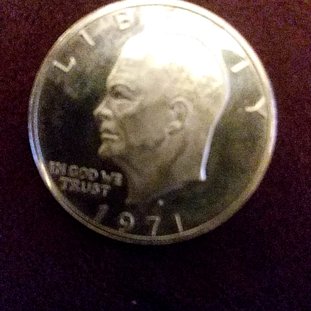 1971 Ike Silver Dollar